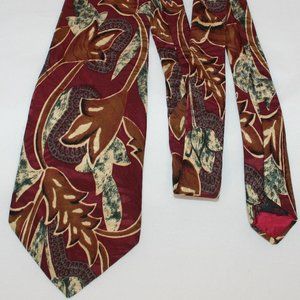Emoda Floral Silk Tie